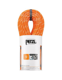 Cuerda Barrancos PETZL Push 9 mm 70 metros - Cuerda semiestática - PETZL PUSH 9 MM NARANJA (1)