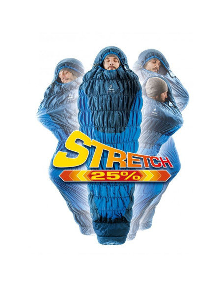 Saco de Dormir Plumas Deuter ASTRO PRO 1000 Dowm -44 - STRETCH